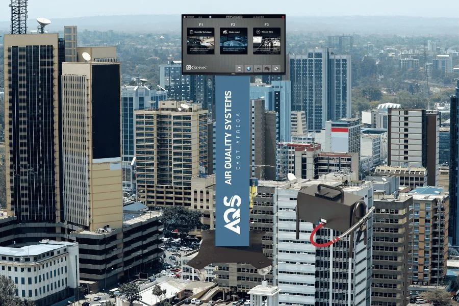Urban air quality monitoring project